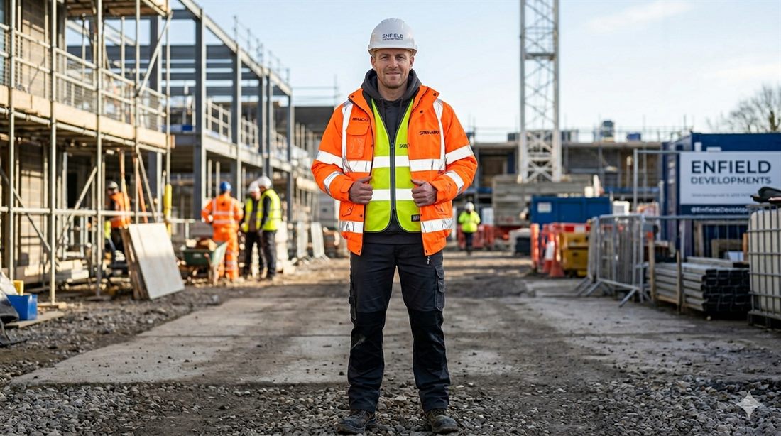 Portwest Hi-Vis Lined Bomber Jacket